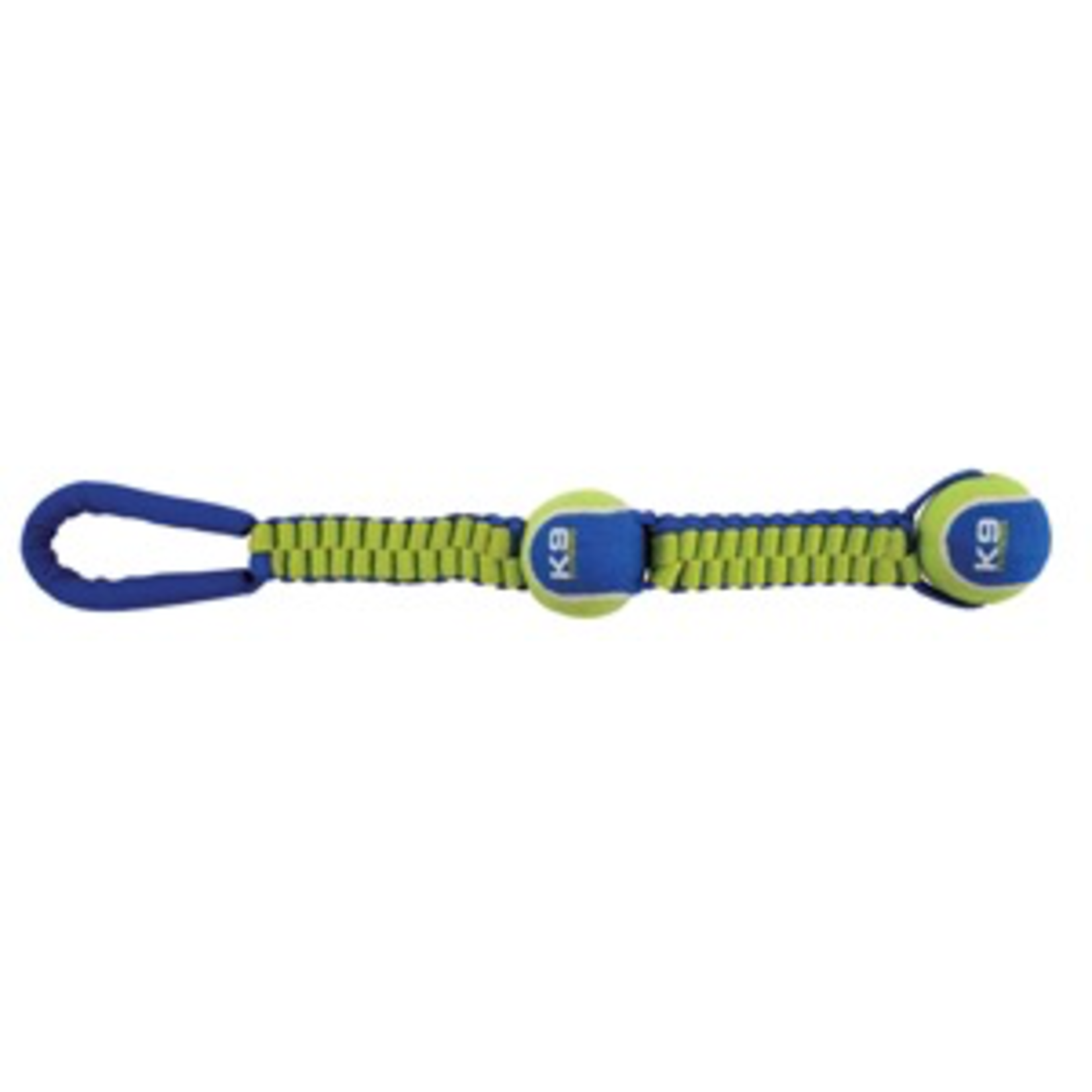 ZEUS (W) K9 Fitness by Zeus Double Tennis Ball Ballistic Nylon Twist Tug - 50.8 cm (20 in)