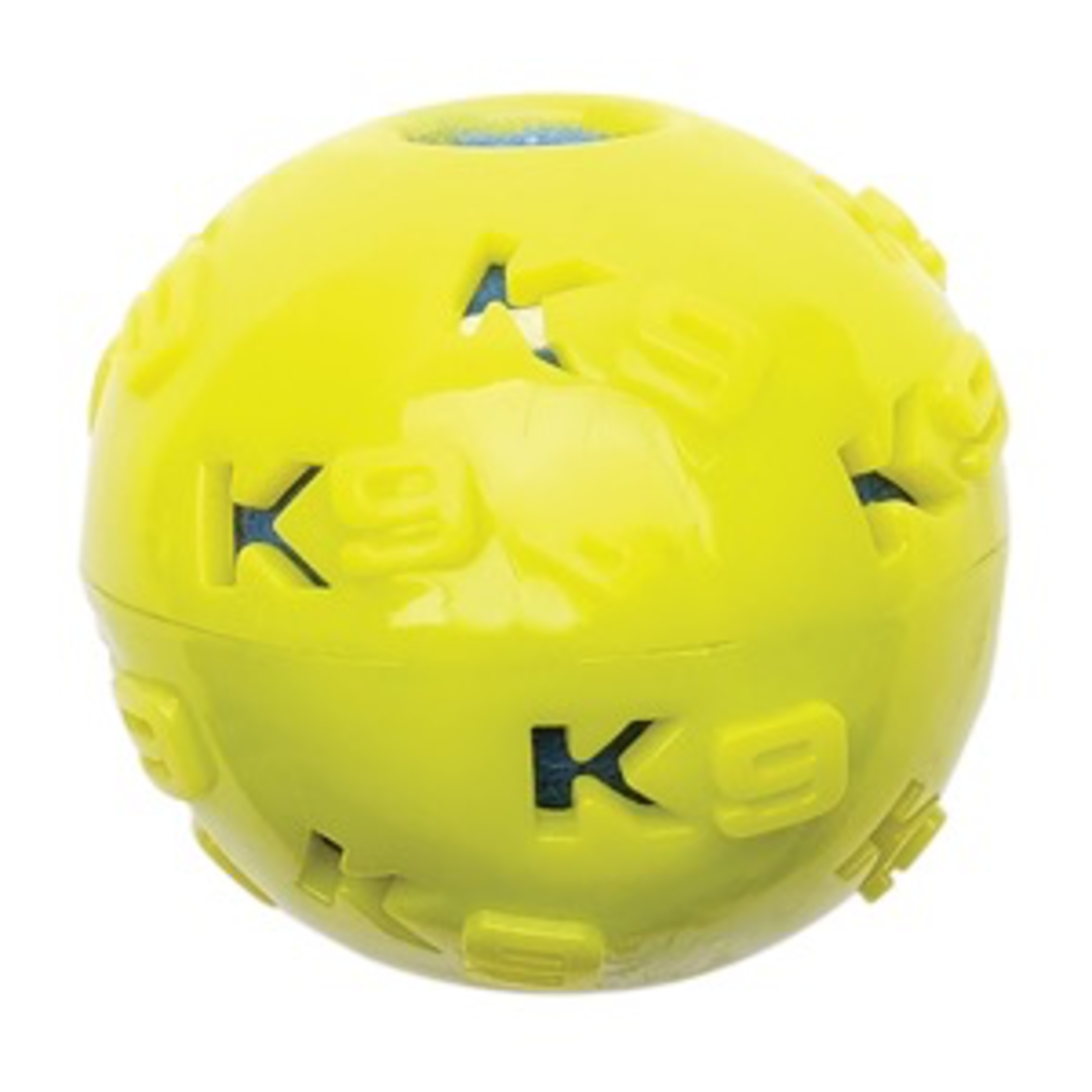 (W) K9 Fitness by Zeus TPR Ball Encasing Tennis Ball - 7.62 cm dia. (3 in dia.)