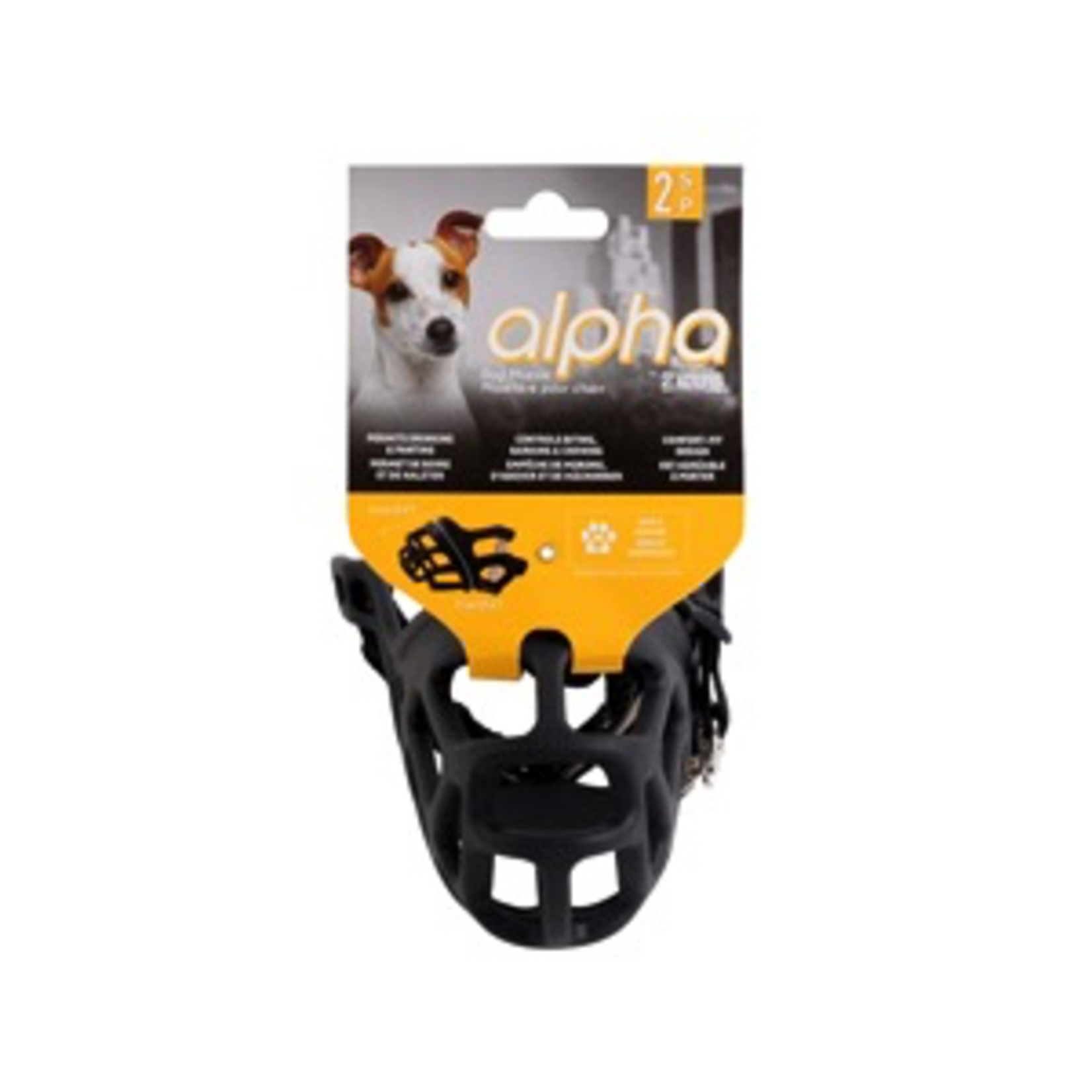 ZEUS Alpha by Zeus Dog Muzzle - Size 2 - Small