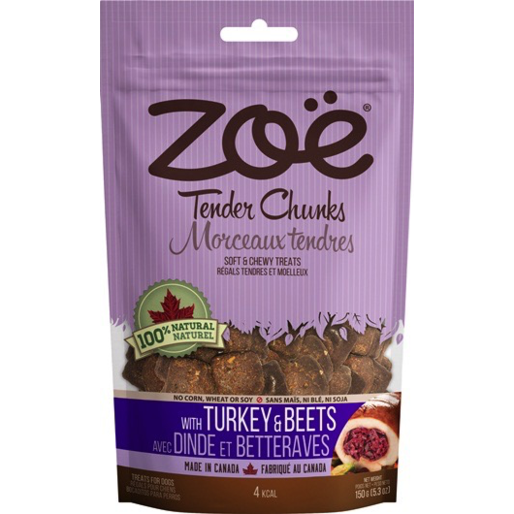 ZOE (W) Zoe Tender Chunks - Turkey & Beets - 150 g (5.3 oz)