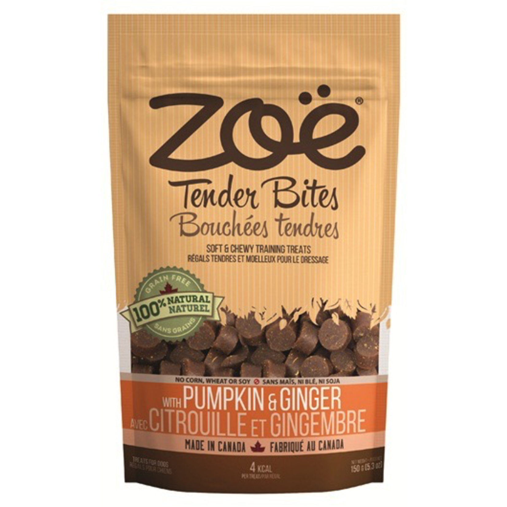 ZOE (W) Zoe Tender Bites - Pumpkin & Ginger - 150 g (5.3 oz)