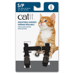 CAT IT (W) Catit Adjustable Nylon Harness - Black - Small