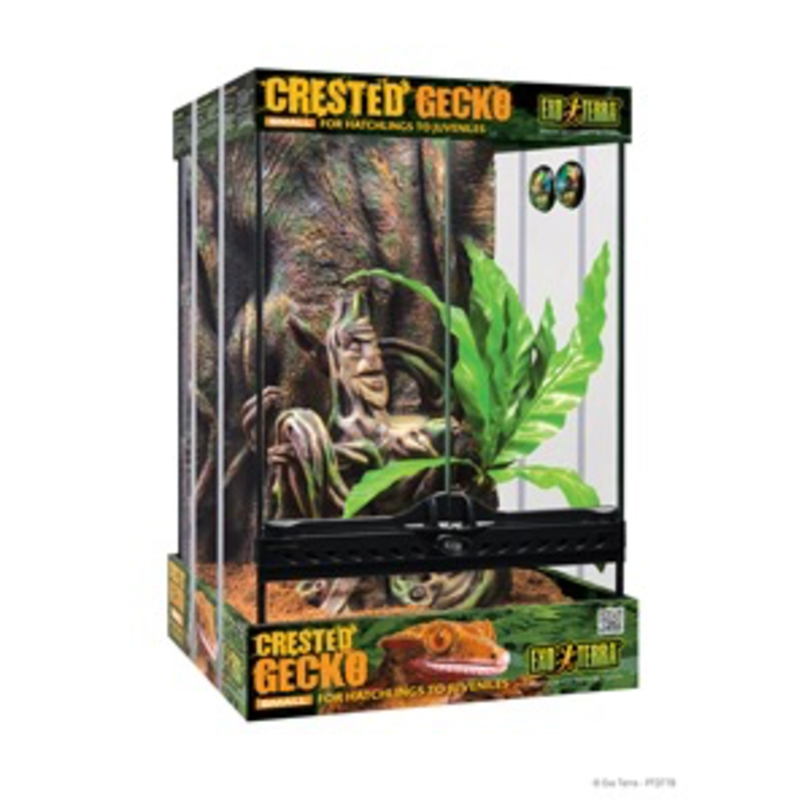 EXO TERRA (D) Exo Terra Crested Gecko Habitat Kit - Small - 30 x 30 x 45cm