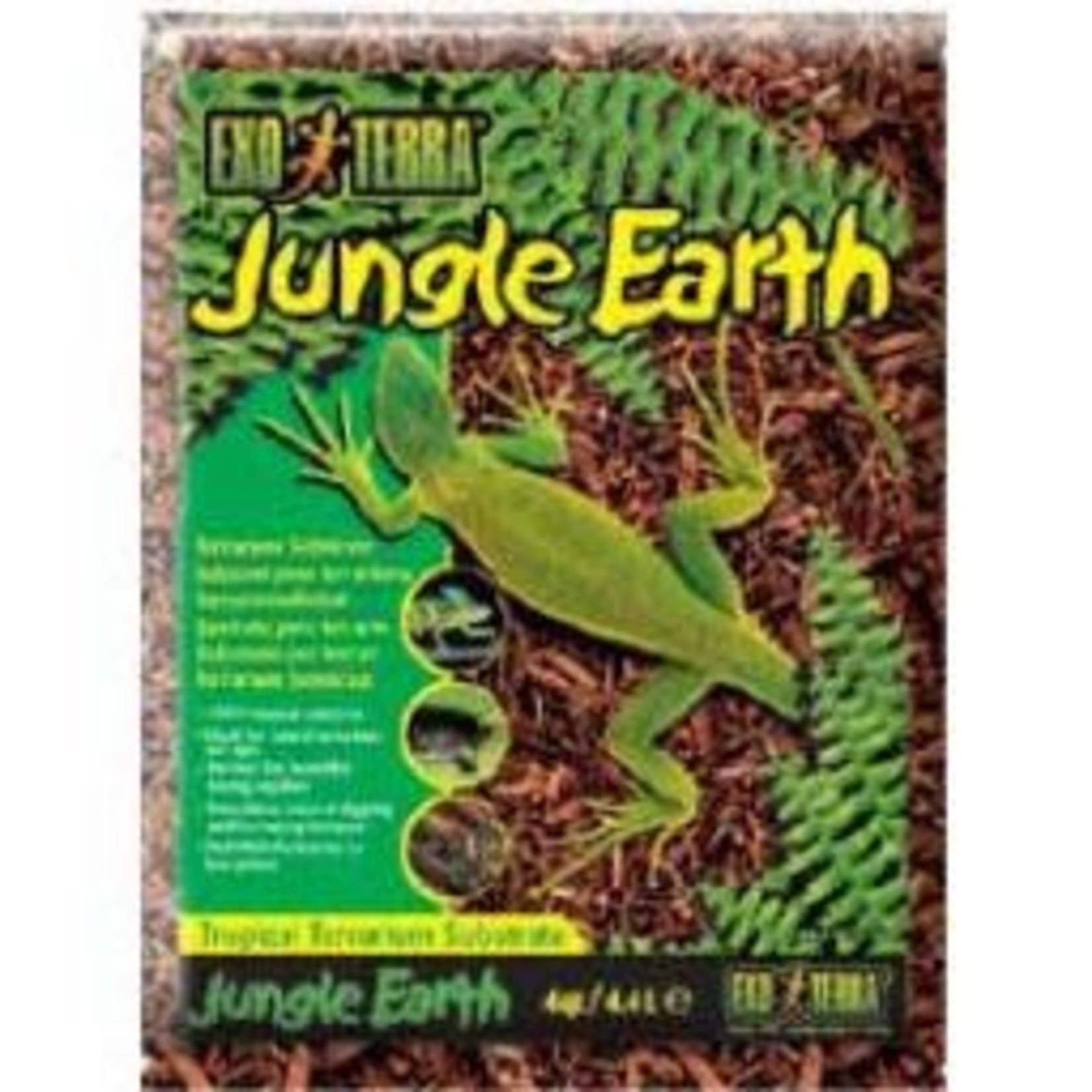EXO TERRA (W) Exo Terra Jungle earth 4 Quart-V