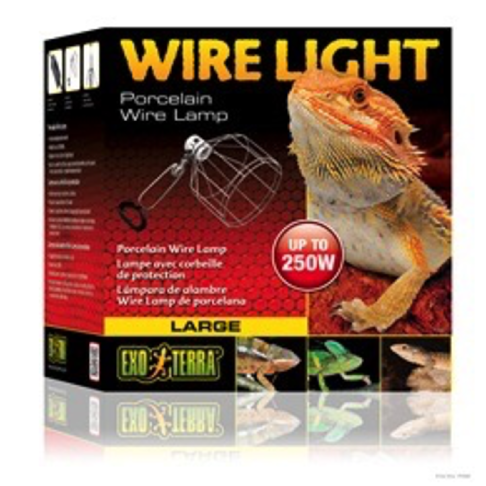 EXO TERRA (W) Exo Terra Wire Light - Large - 250 W