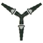 LAGUNA (W) LG Y Connector Click-Fit Couplers,1.25in