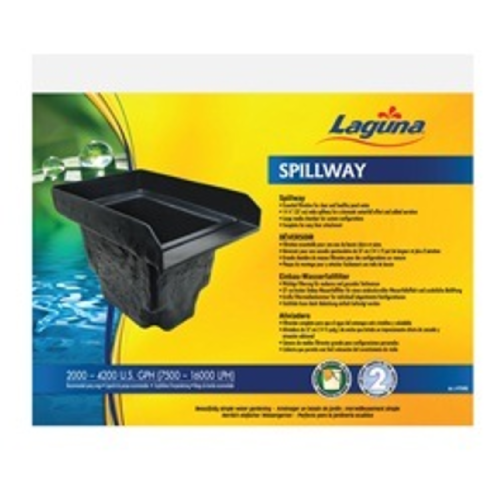 LAGUNA (W) Laguna PowerFalls Filter Spillway