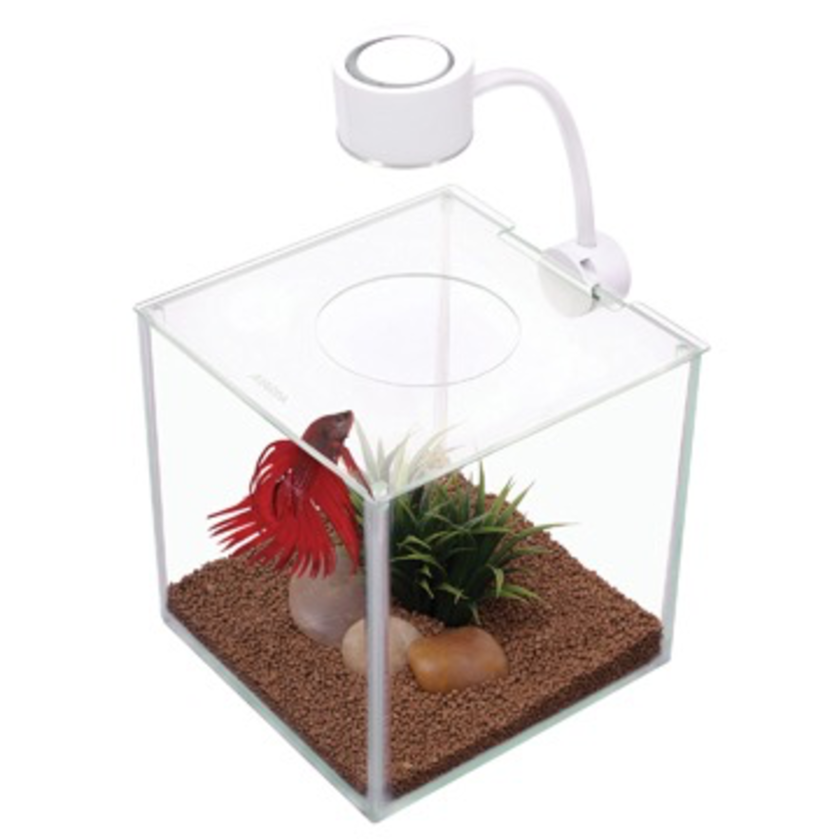 MARINA (W) Marina Cubus Glass Betta Kit, 3.4L-V