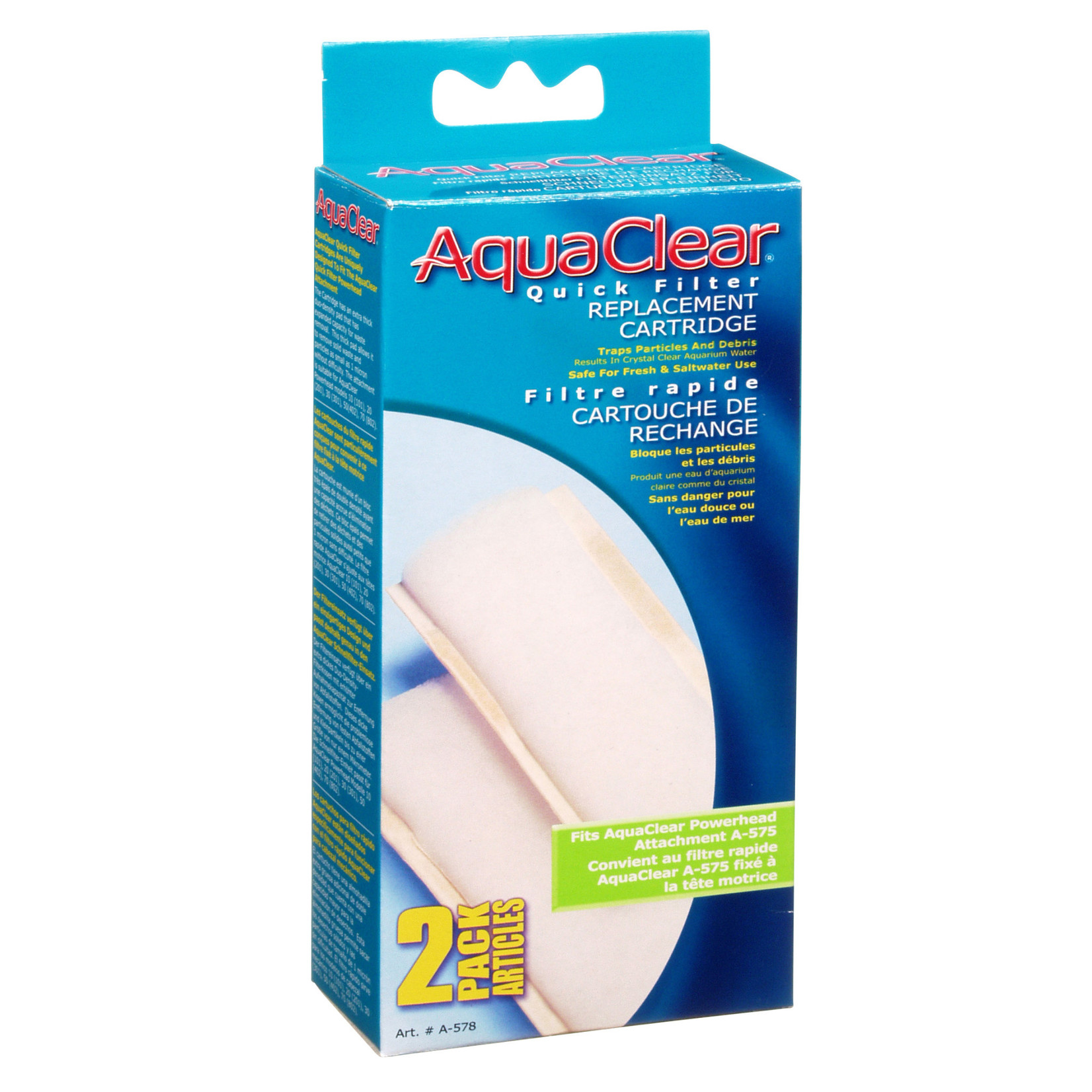 AQUACLEAR (W) AquaClear Quick Filter Cartridge  Only-V