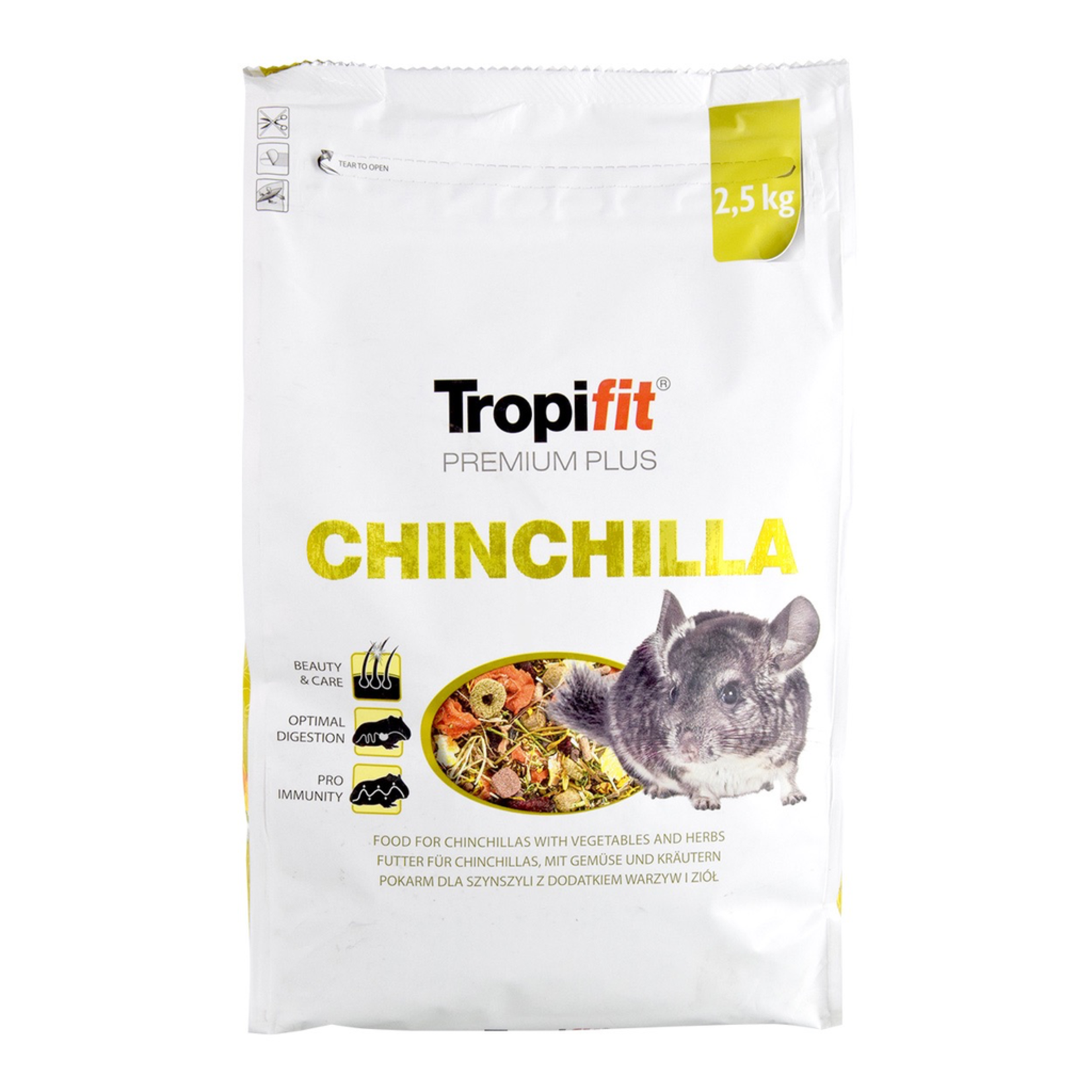 TROPIFIT (W) Tropifit Premium Plus Chinchilla - 2.5 kg