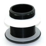 LIFEGARD AQUATICS (W) Standard Threaded Bulkhead - 1-1/2"