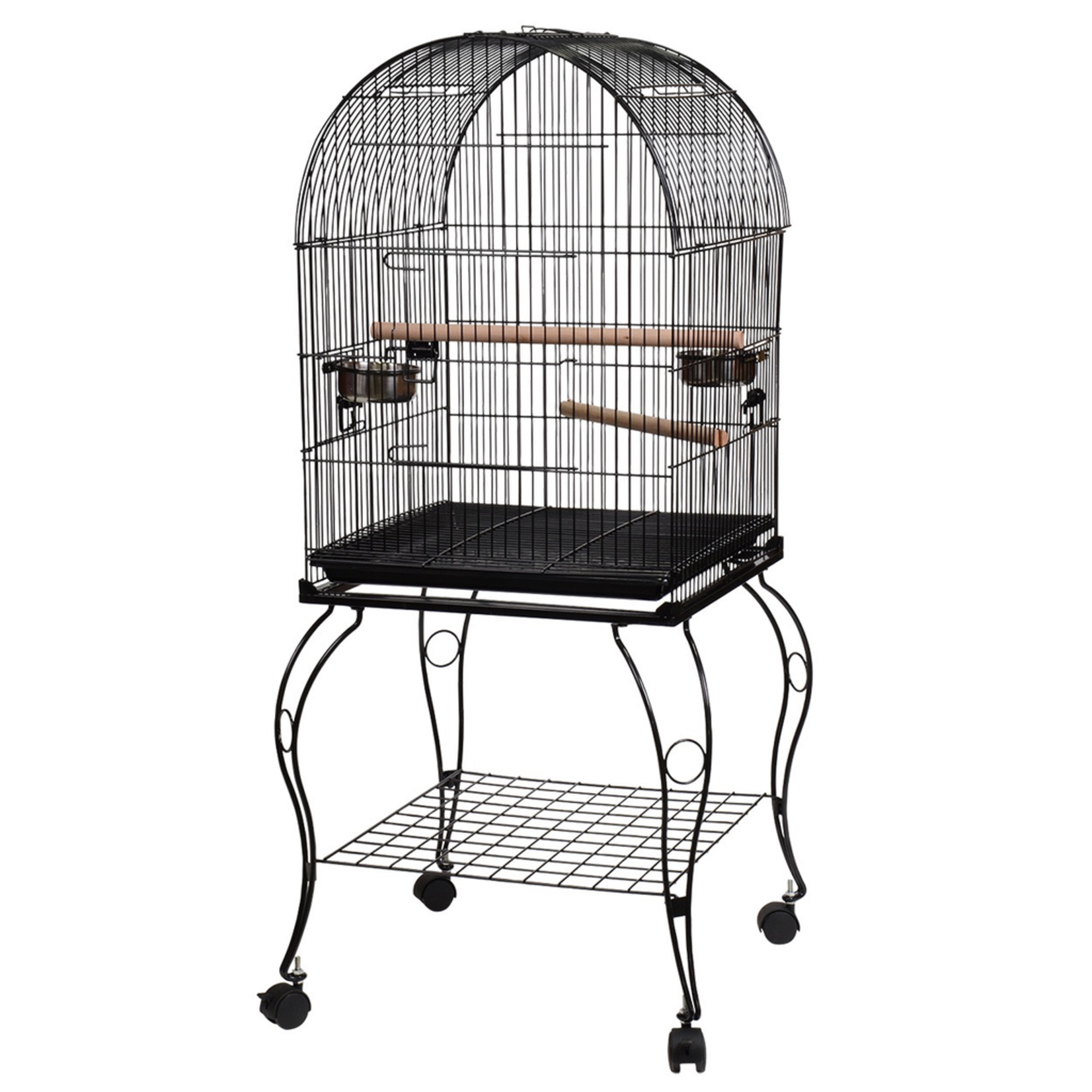 ANIMAL TREASURES (W) AT Bird Cage - Black - Large