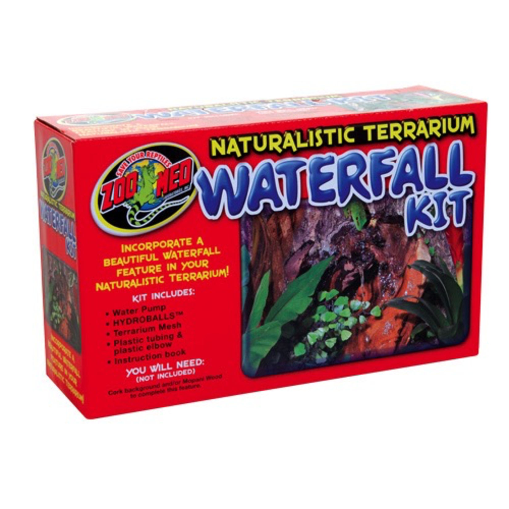 (W) Zoo Med Naturalistic Terrarium Waterfall Kit