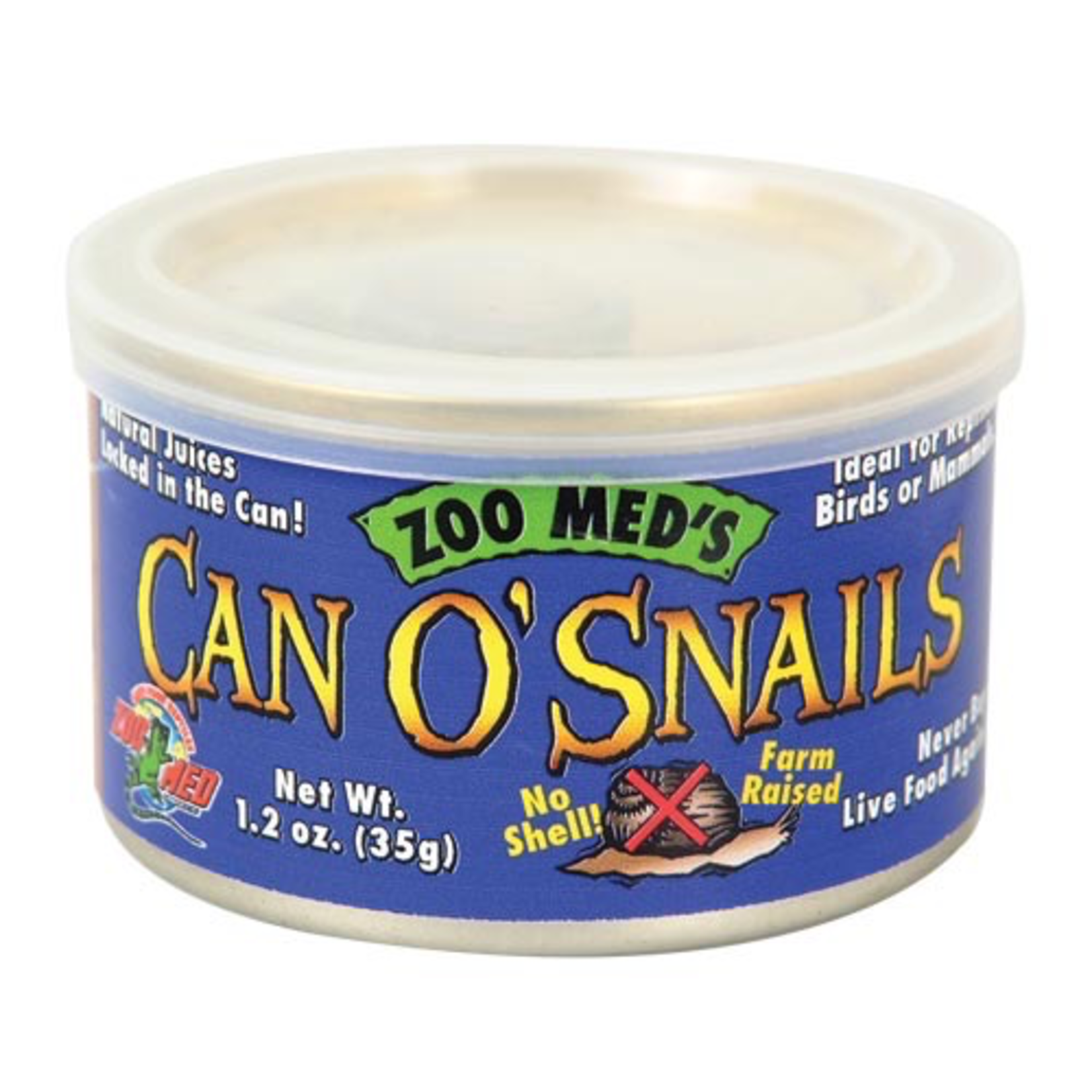 (W) Zoo Med Can O' Snails - 1.7 oz