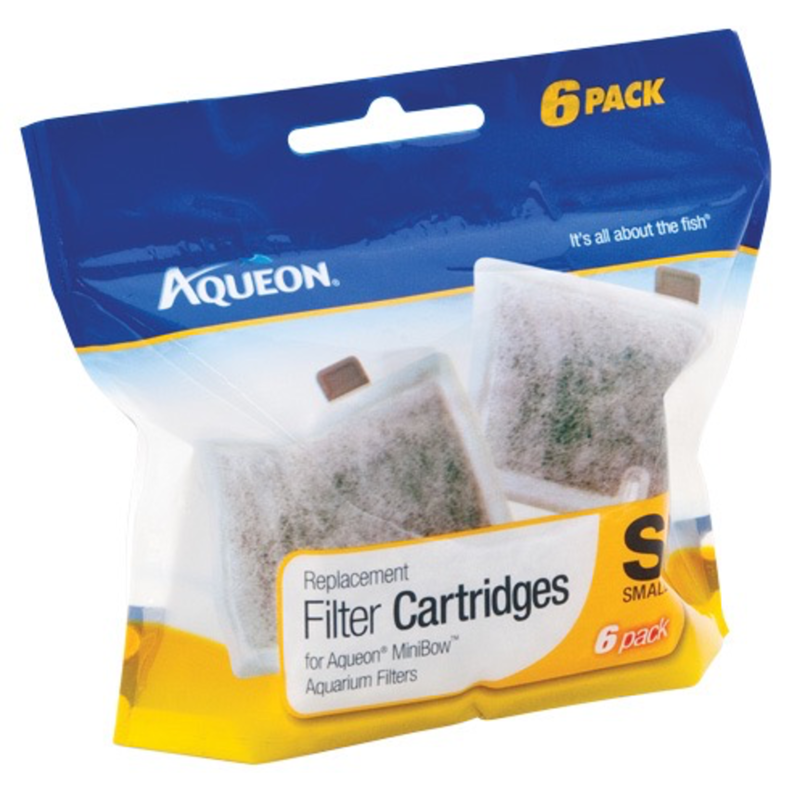 AQUEON (W) AQ Replacement Filter Cartridge - Small - 6 pk
