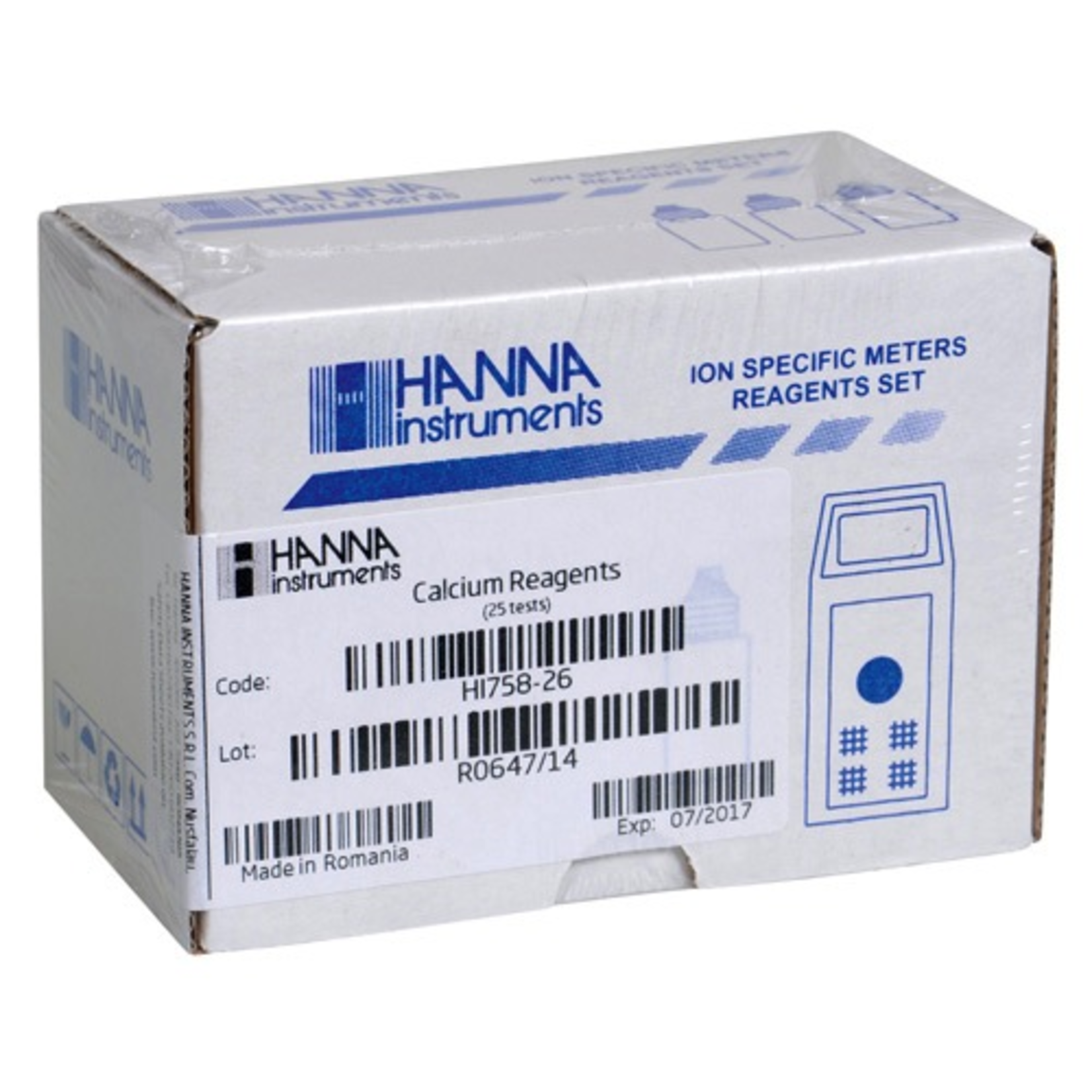 HANNA (W) Marine Calcium Reagent Set for HI 758 Checker HC
