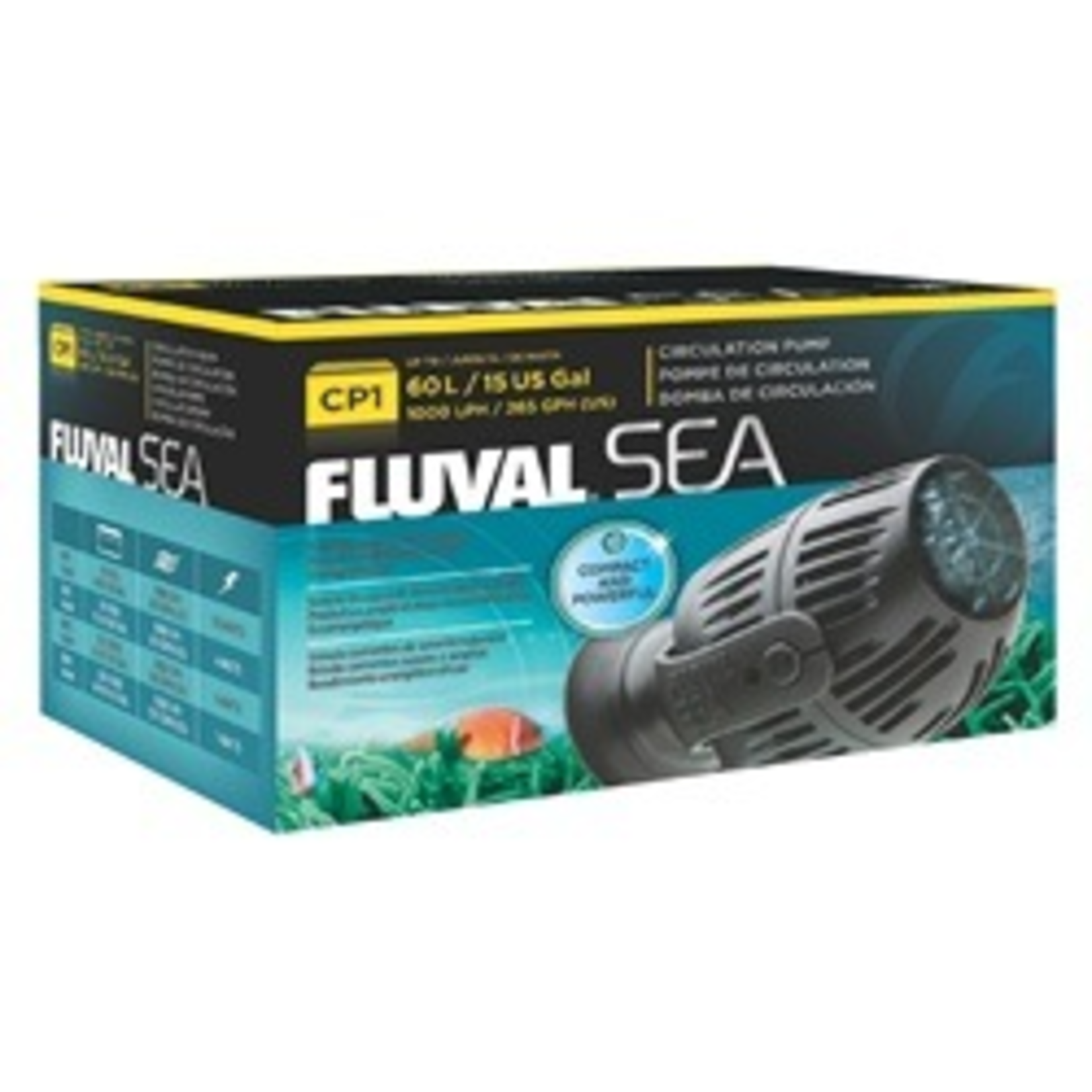 FLUVAL (W) Fluval Sea Aquarium Circulation Pump (CP1), 3.5W, 1000 LPH (265 GPH)