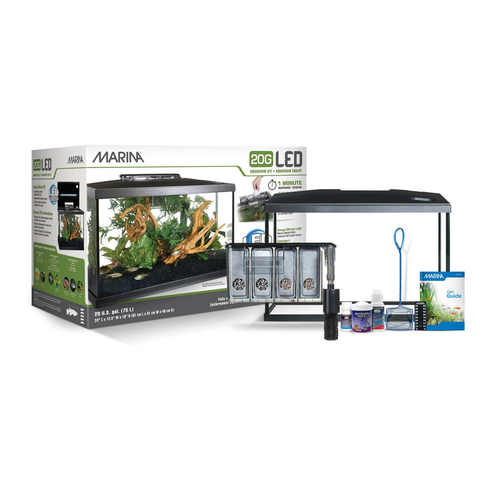 MARINA Marina 20 Gal LED Aquarium
