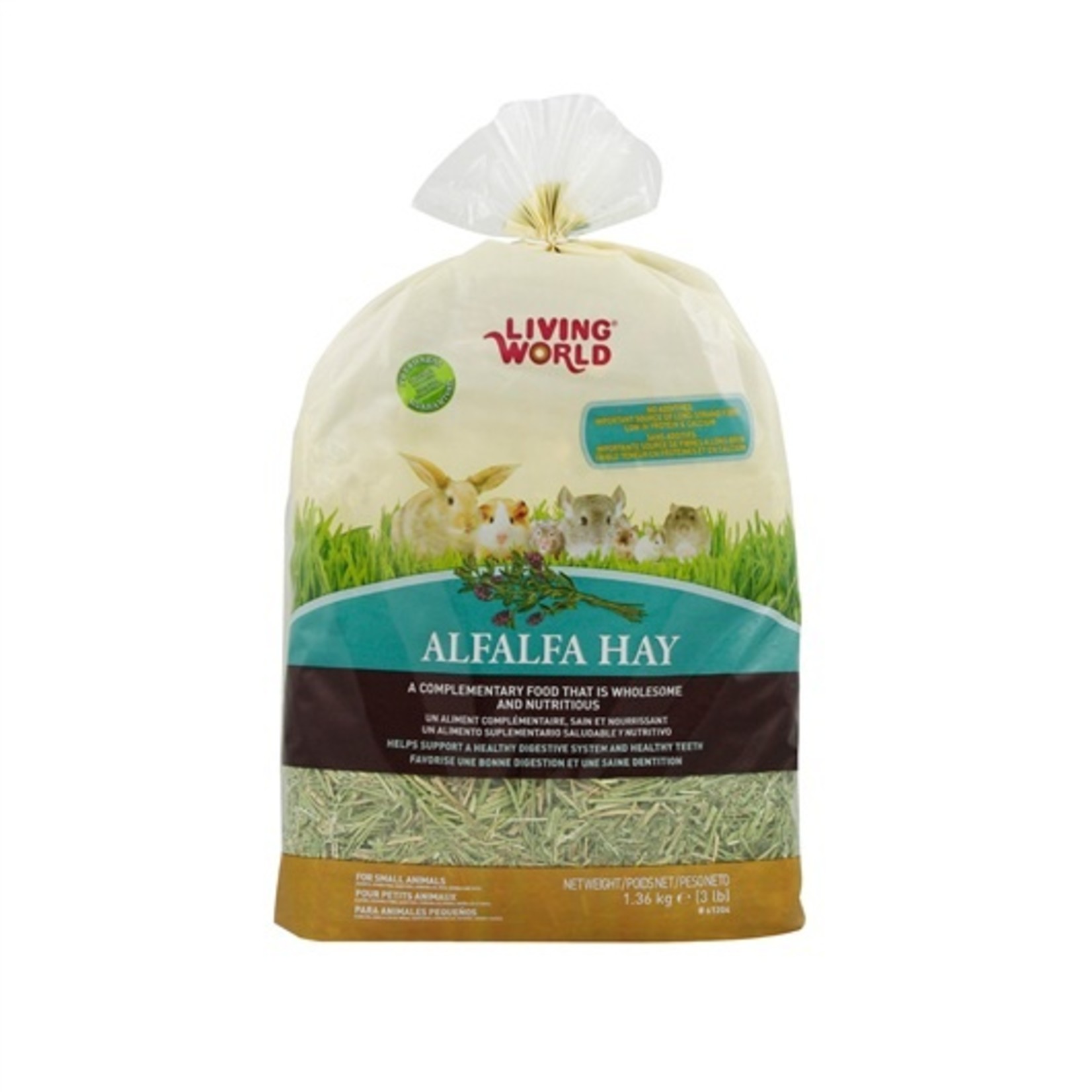 LIVING WORLD Living World  Alfalfa Hay - 48oz (1362g)