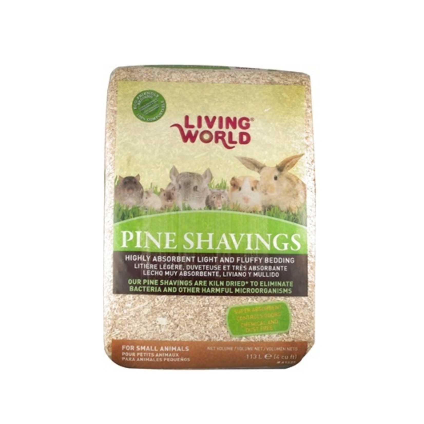 LIVING WORLD (W) Living World Pine Shavings 4 c.ft-V