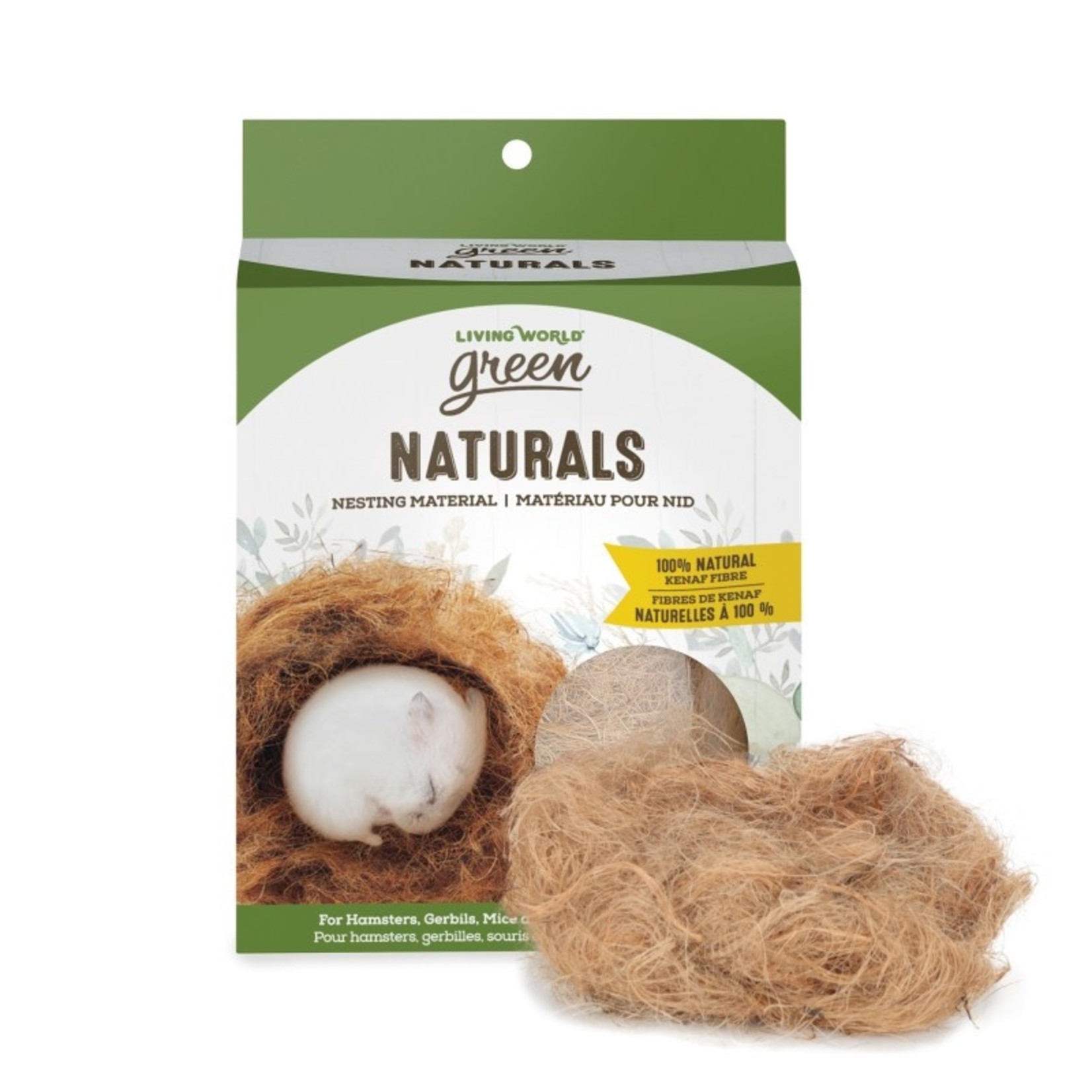 LIVING WORLD Living World Green Naturals Nesting Material - Kenaf fibre