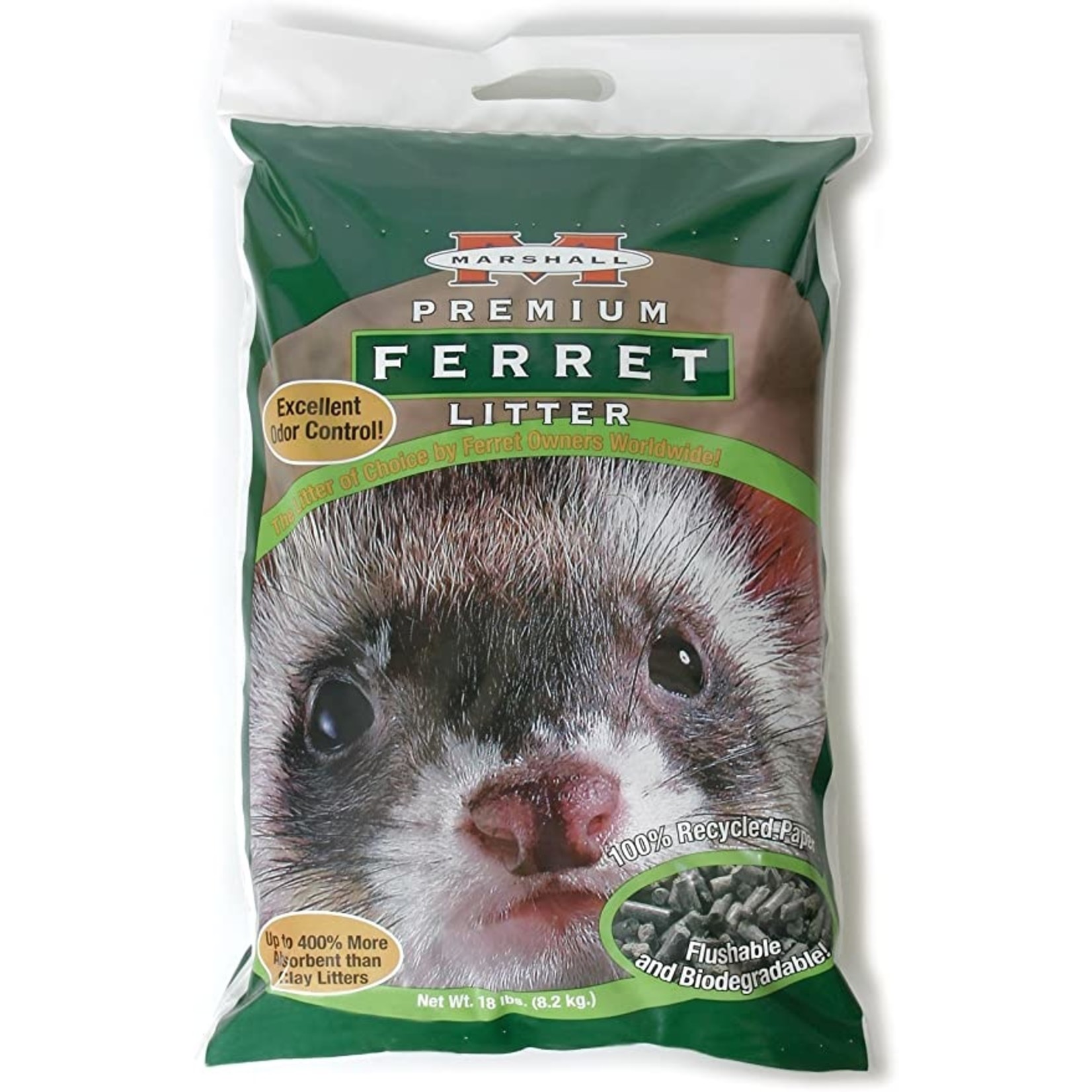 MARSHALL (W) MH FERRET LITTER 18lb BAG
