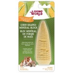 LIVING WORLD Small Animal Mineral Stone - Corn