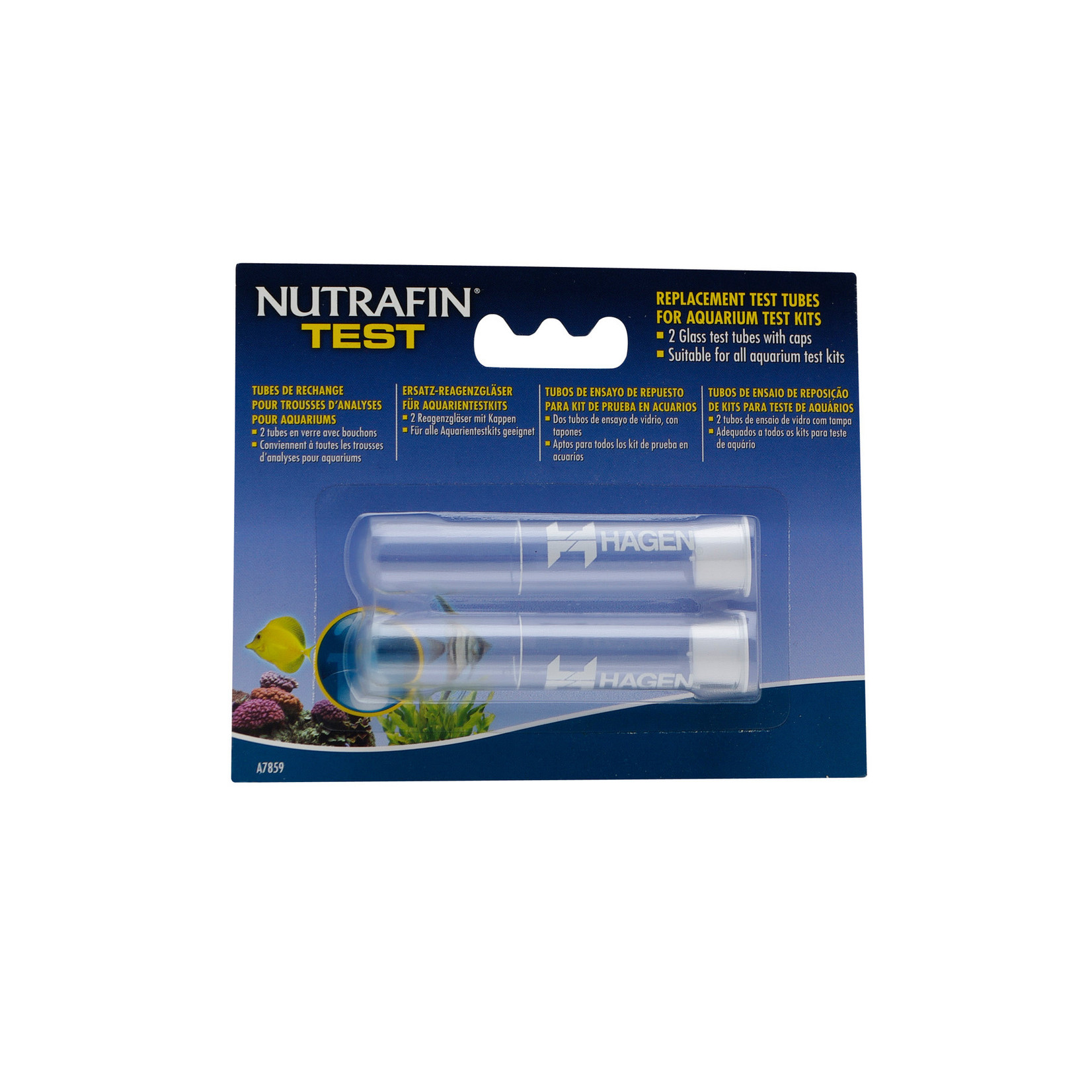 MARINA (W) Nutrafin Replacement Test Tubes 2 pack