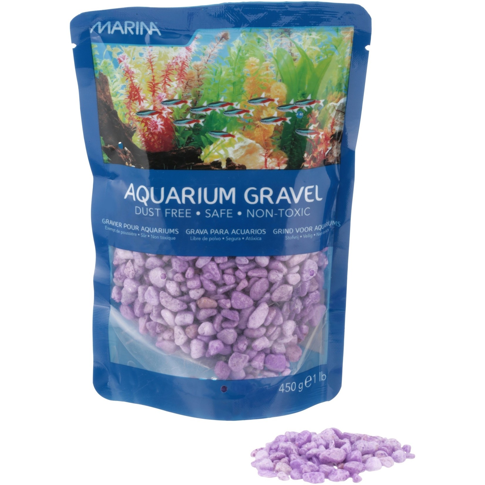 MARINA MA Dec.Aquarium Gravel Purple,450g-V