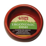 LIVING WORLD (D) LW Ergonomic Dish-Terracotta-Sm-V