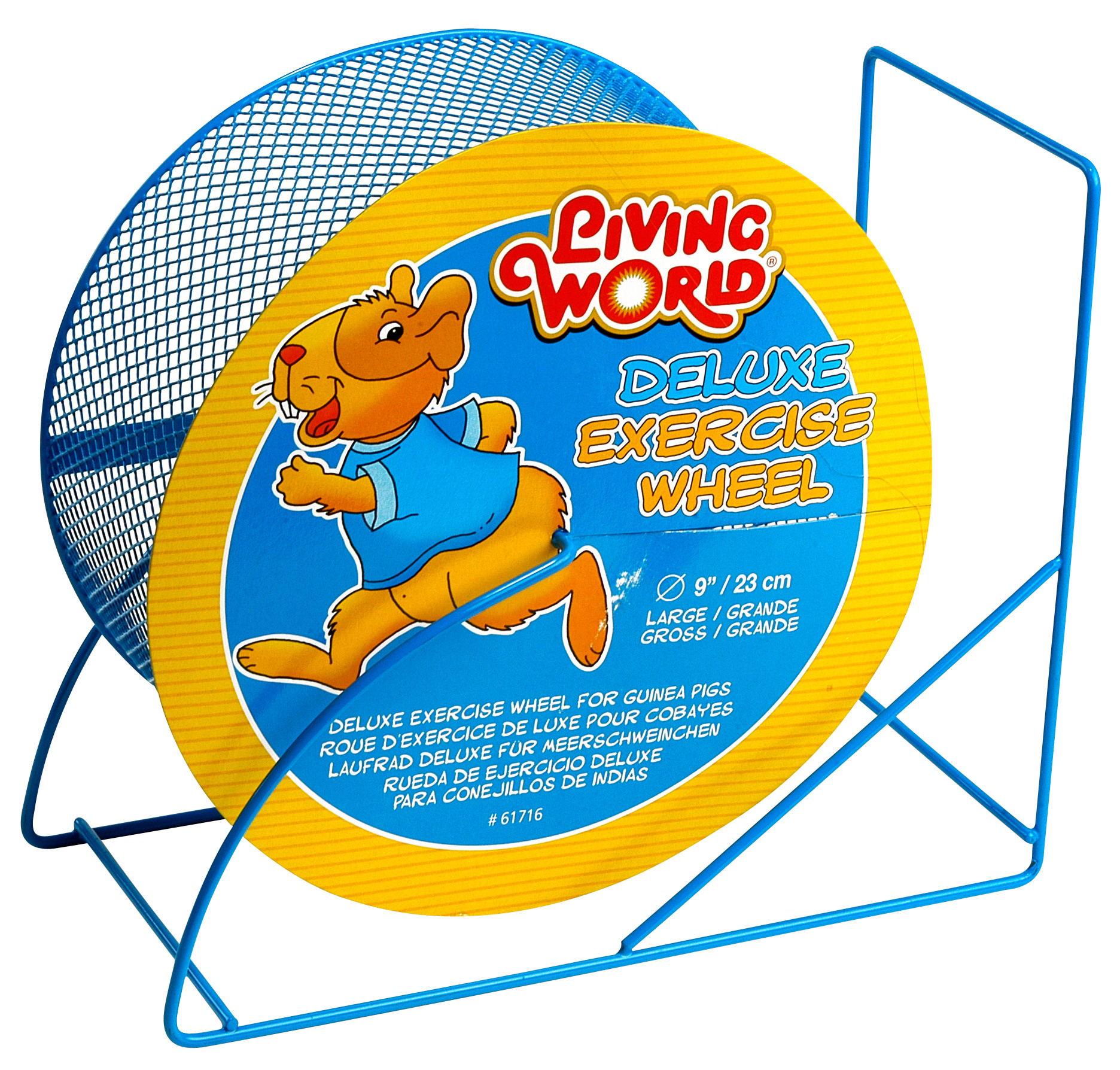 W LW Wire Mesh Hamster Wheel 9. blue V Rick s Pet Stores Inc