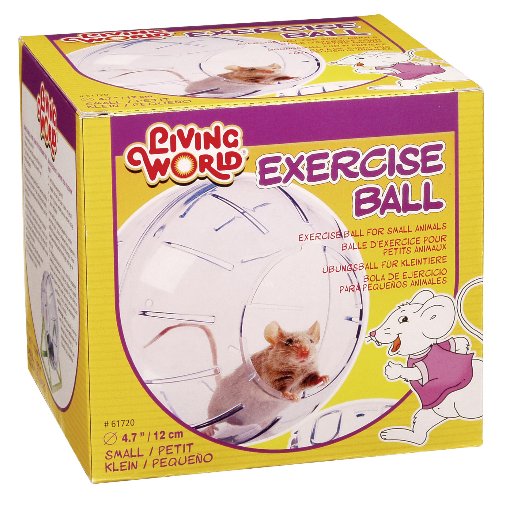 LIVING WORLD Living World Exercise Ball with Stand - Small