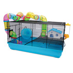 LIVING WORLD Living World Dwarf Hamster Cage - Playhouse - 58 cm L x 32 cm W x 31.5 cm H (22.8 x 12.5 x 12.4 in)