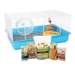 LIVING WORLD Living World Hamster Starter Kit - 46 cm L x 29 cm W x 23 cm H (18" x 11.4" x 9")