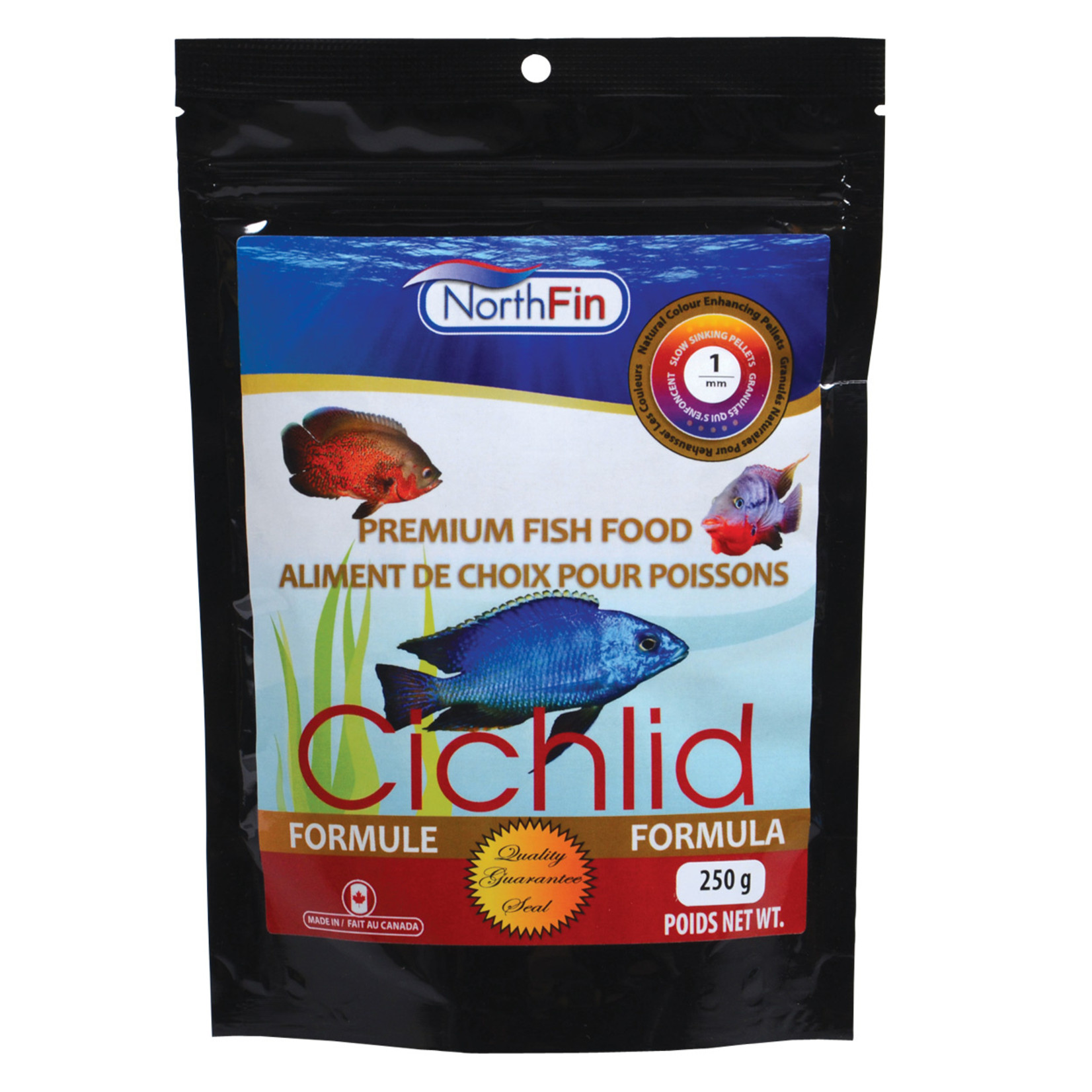 NORTH FIN (W) NF Cichlid Formula - 1 mm Sinking Pellets - 250 g