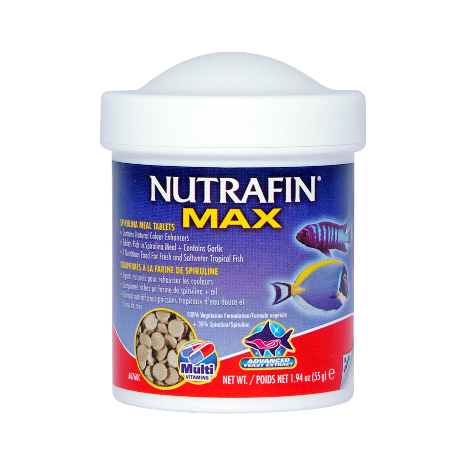 NUTRAFIN (P) NFM Spirulina Tablets. 55g (1.94oz)-V