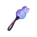 GIGWI GIGWI Push To Mute - Owl - Purple/Blue