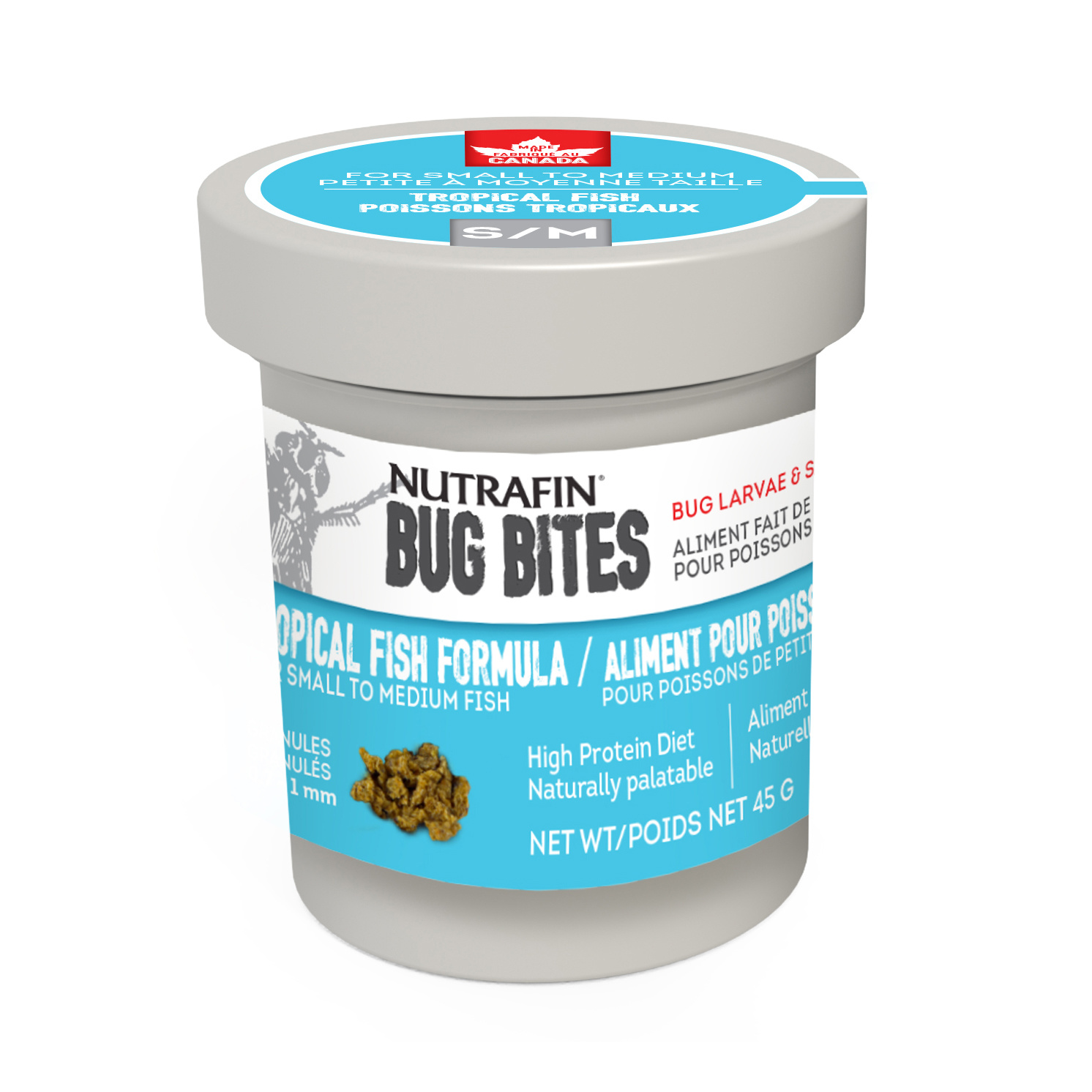 Bug Bite Fluval s Cichlid Granules Fish Food Betta Food