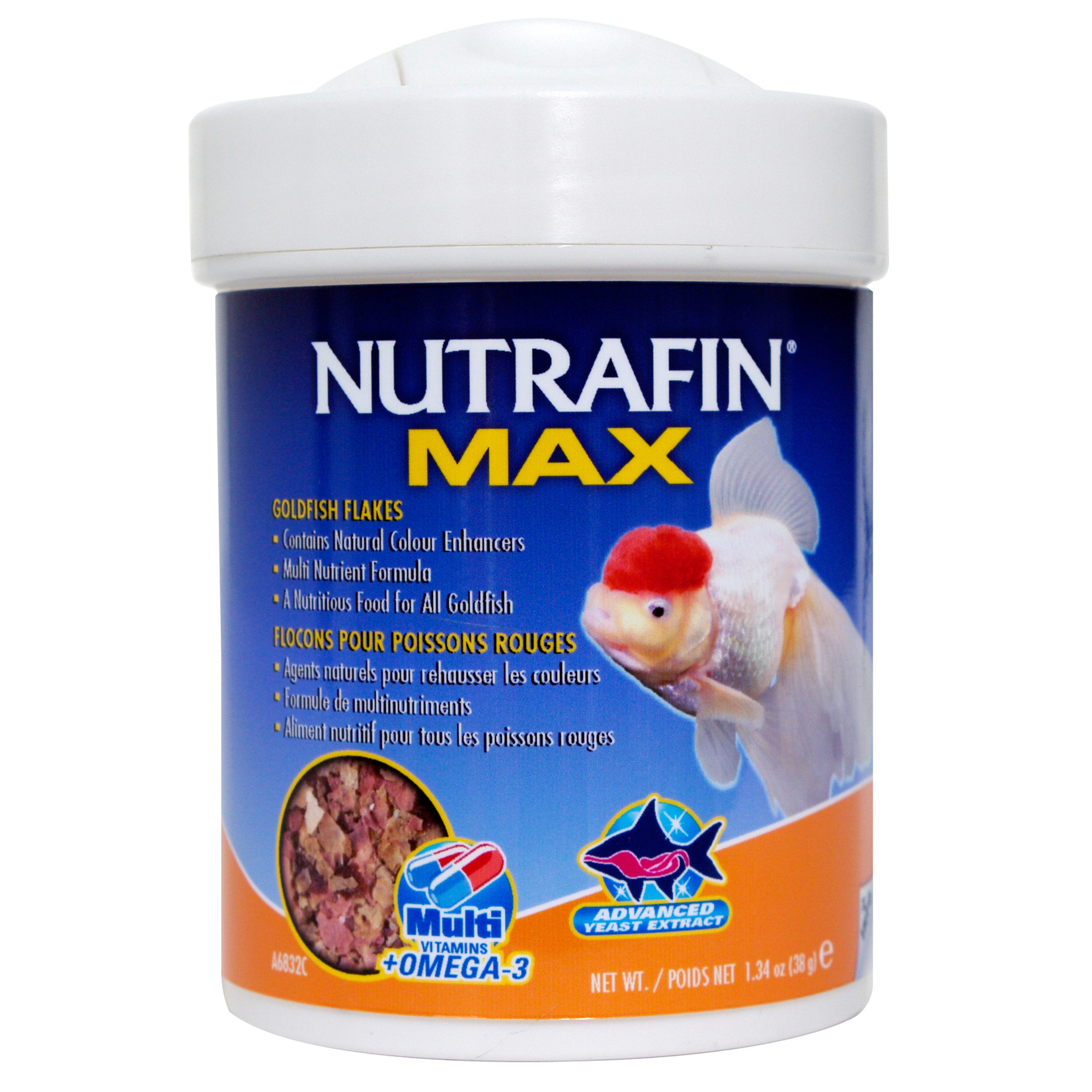 NUTRAFIN NFM Goldfish Flakes, 38g (1.34oz)-V
