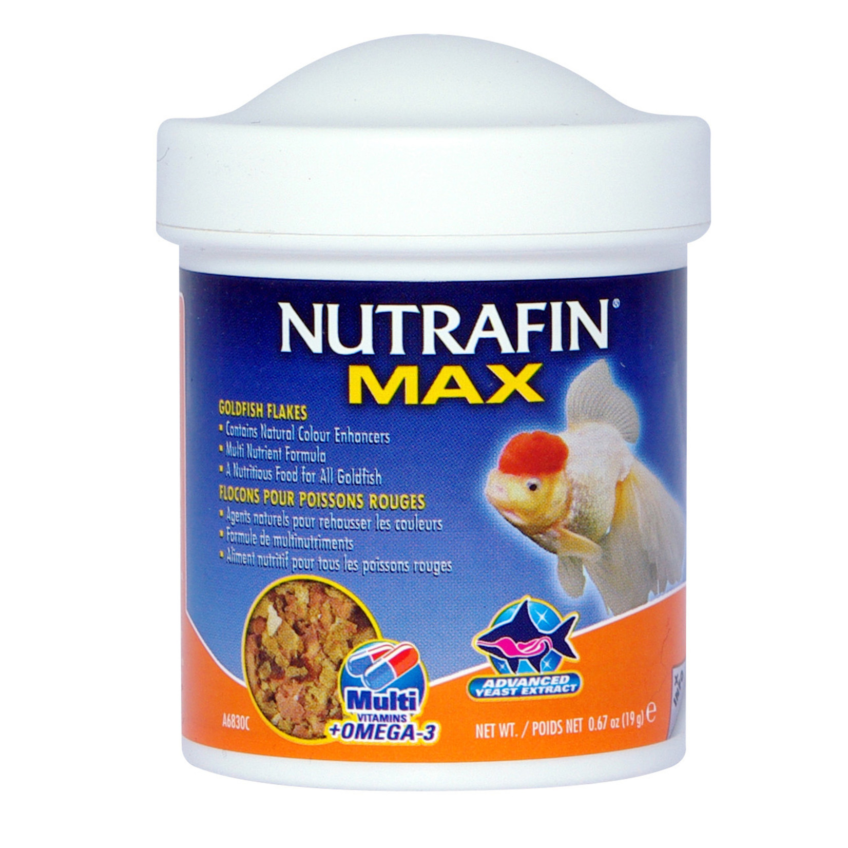 NUTRAFIN NFM Goldfish Flakes, 19g (0.67oz)-V