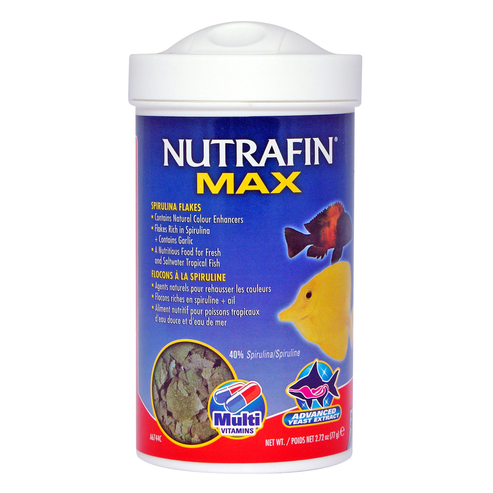 NUTRAFIN NFM Spirulina Flakes, 77g (2.72oz)