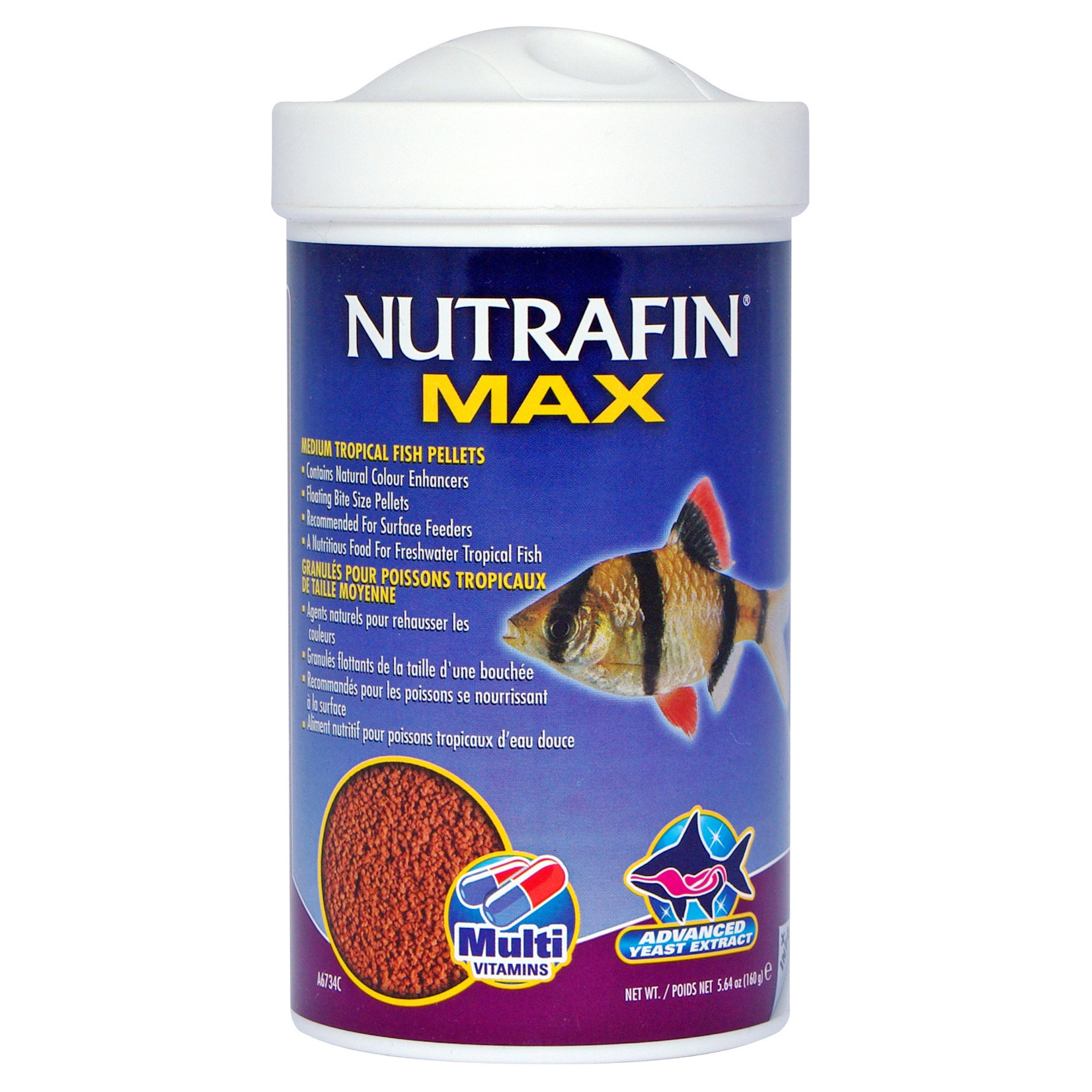 NUTRAFIN NFM Md.Tr.Fsh.Pellets.,160g (5.64oz)-V