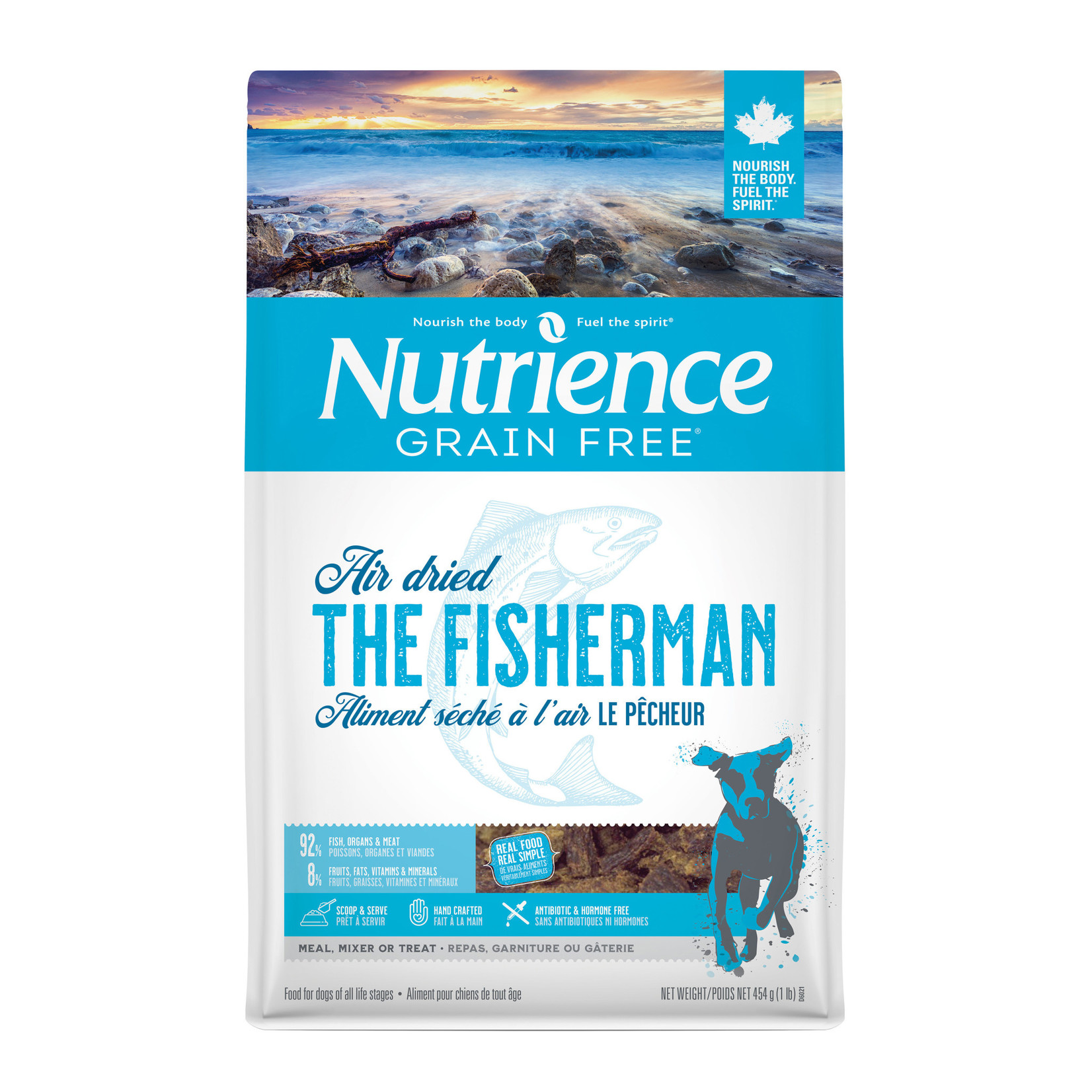 NUTRIENCE Nutrience Grain Free Air Dried For Dogs - The Fisherman - Fish - 454 g