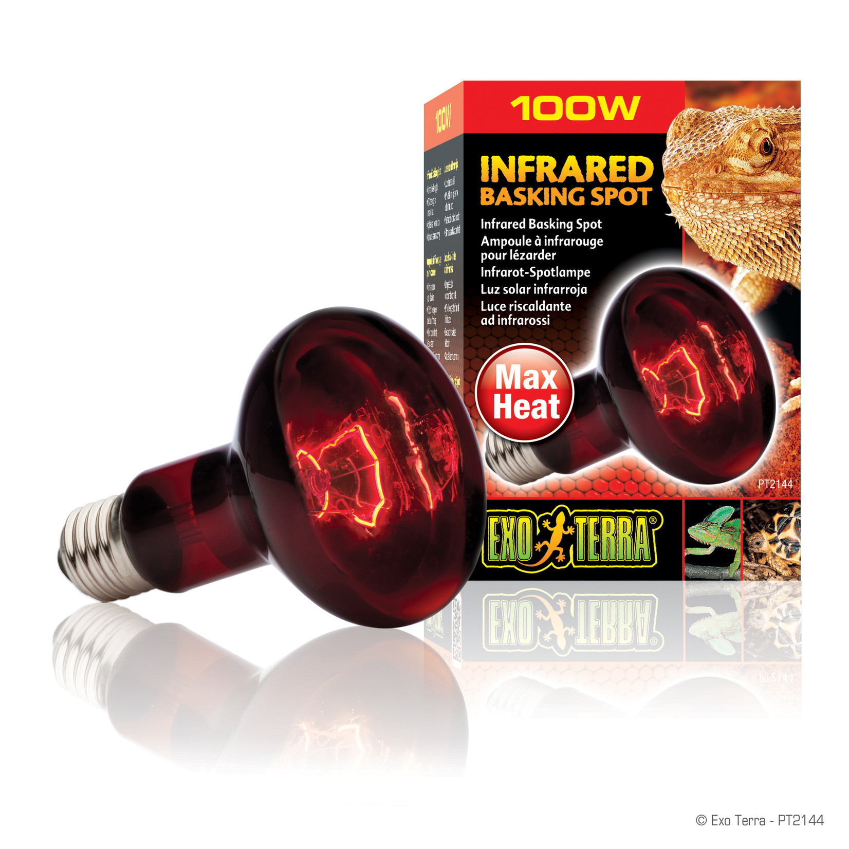 EXO TERRA EX Heat Glo infrared Lamp 100W-V
