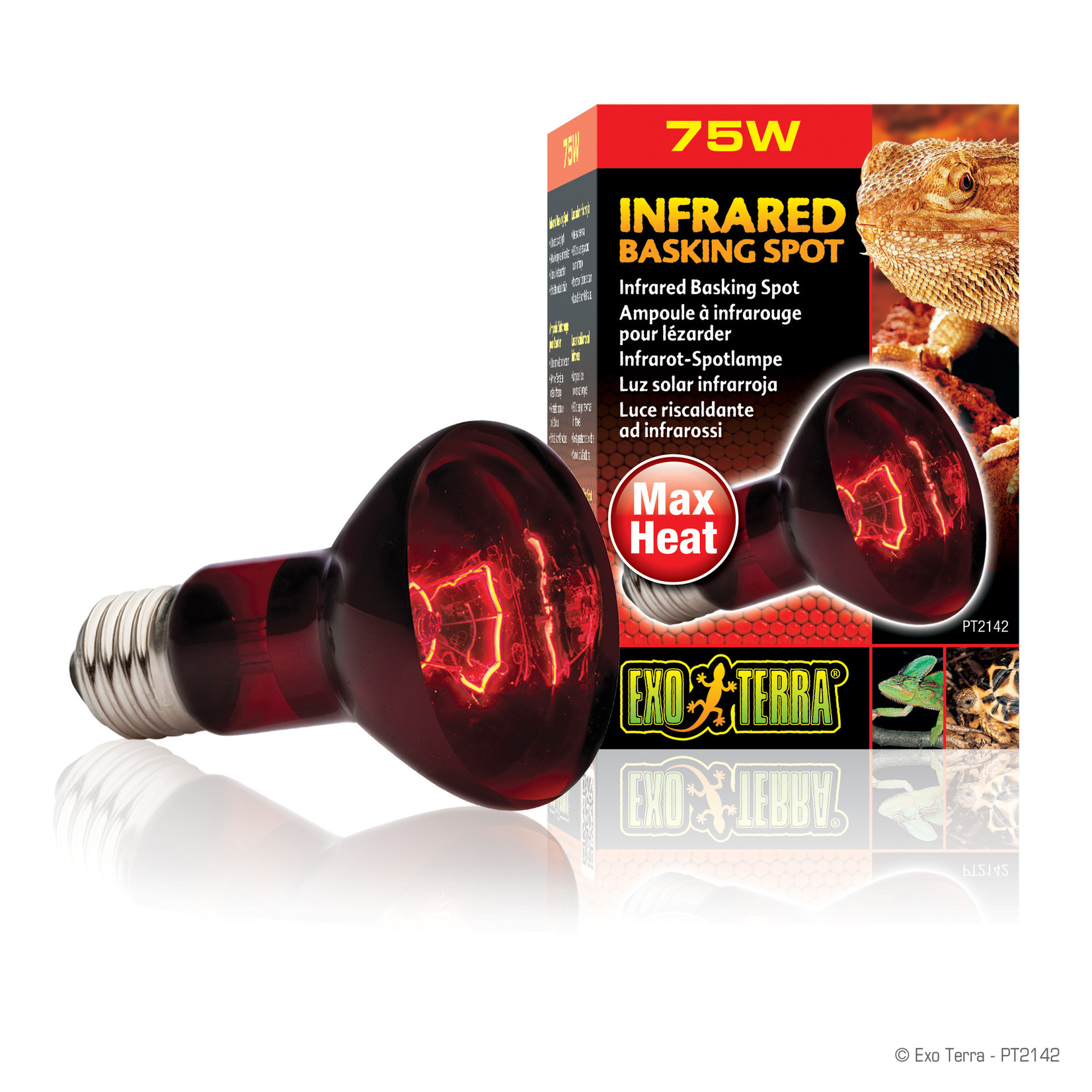 EXO TERRA Exo Terra Infrared Basking Spot - 75W