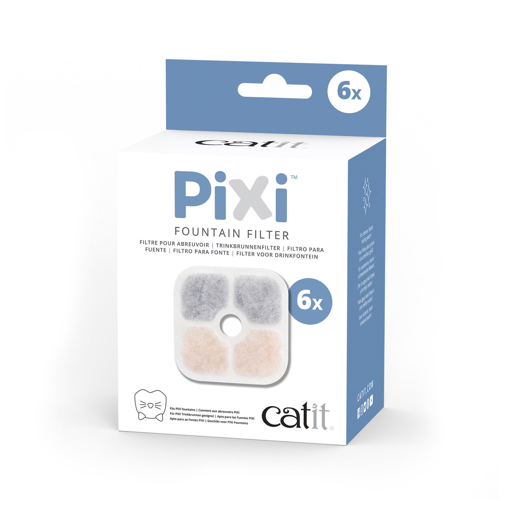CAT IT Catit PIXI Fountain Cartridges - 6 pack