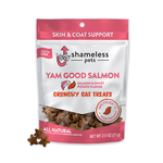 SHAMLESS PETS Shameless Pets Crunchy Cat Treats 71g - Yam Good Salmon