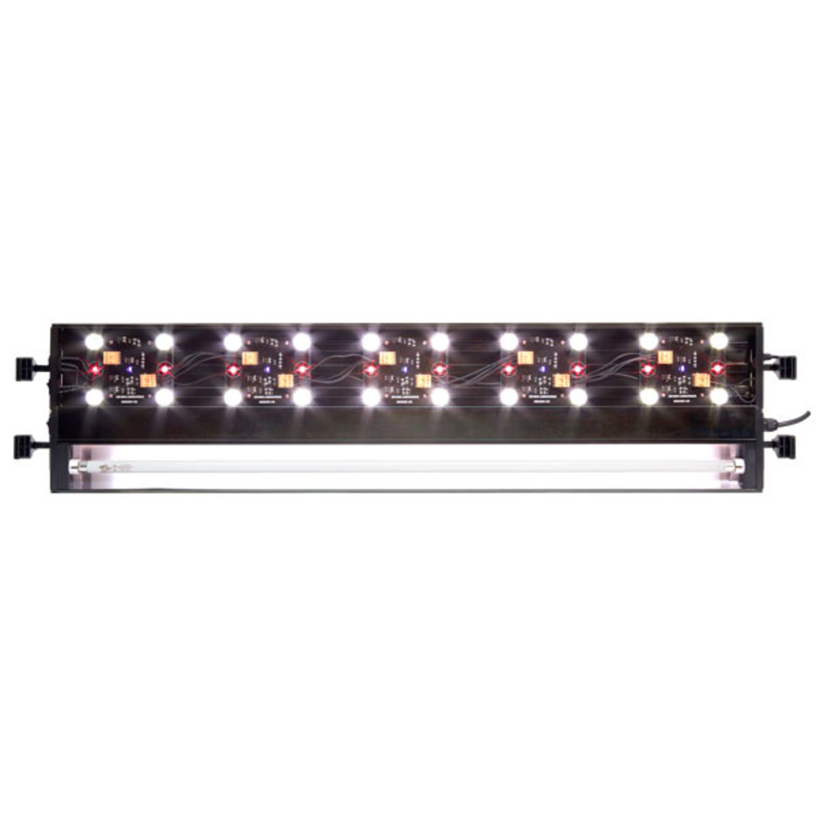 (D) Zoo Med ReptiSun LED UVB Terrarium Hood - 15.5" to 21.5"