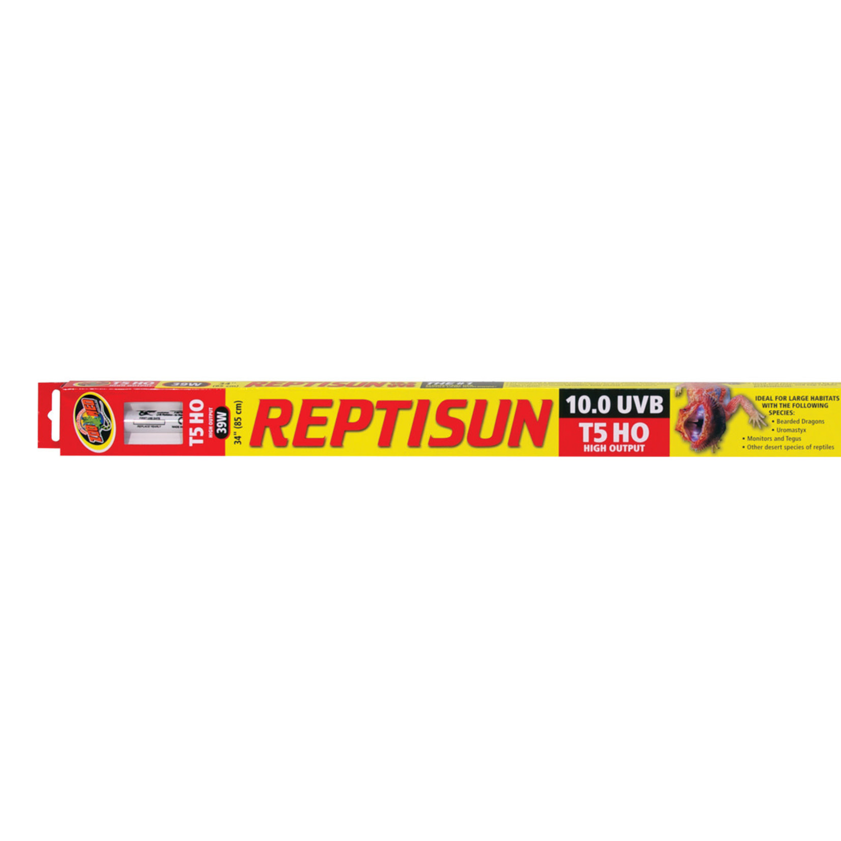 ReptiSun 10.0 T5-HO UVB Fluorescent Lamp - 15 W - 12"