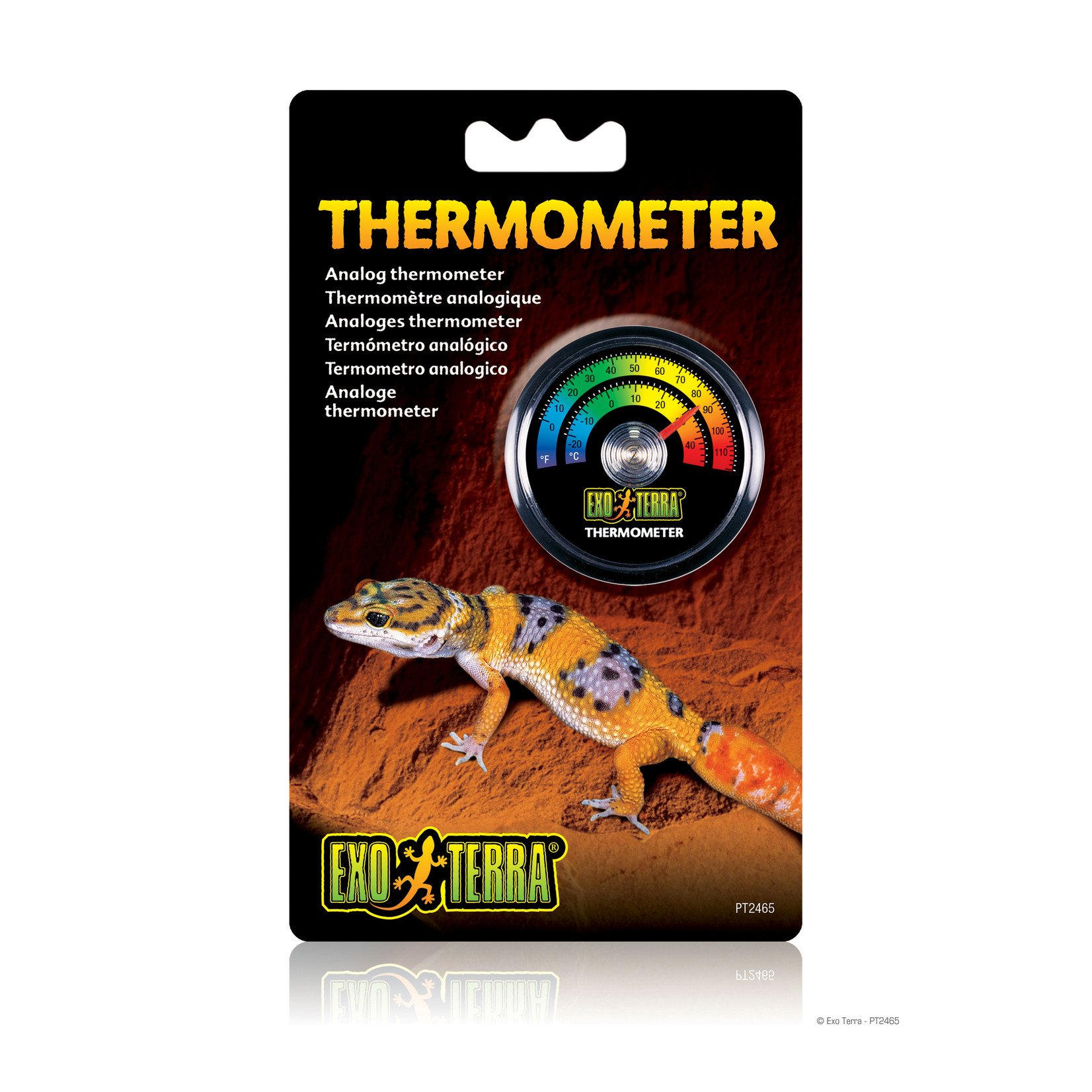 EXO TERRA Rept-O-Meter Thermometer C&F-V